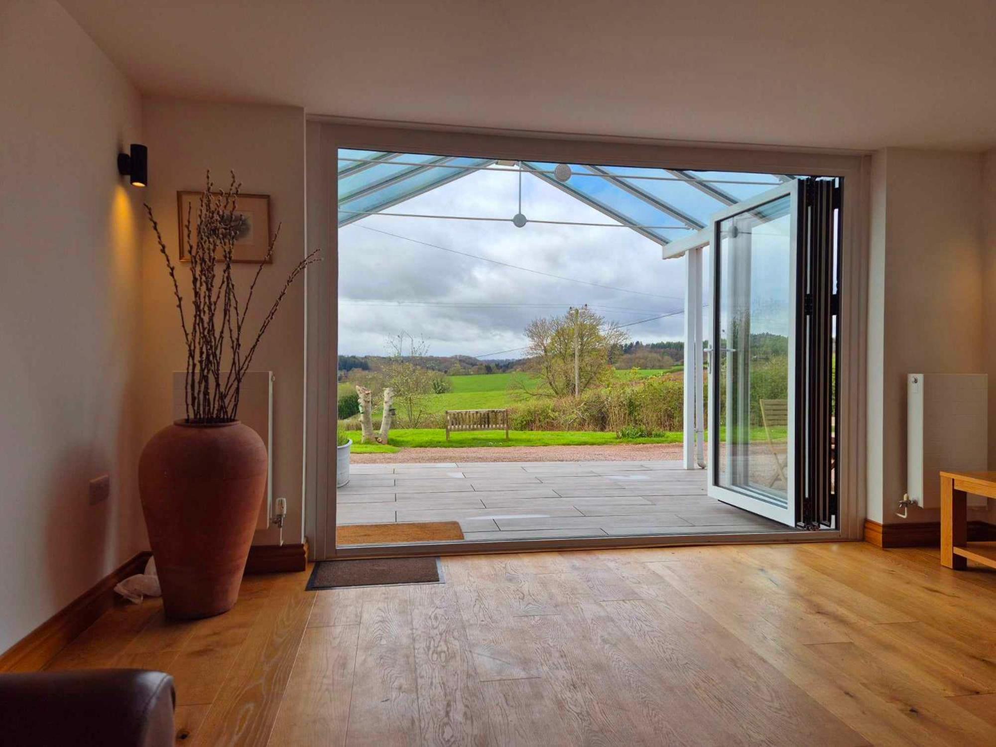 Poplars Cottage Usk Bagian luar foto