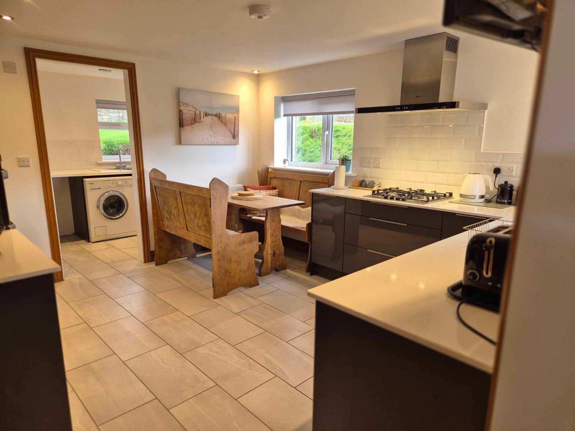 Poplars Cottage Usk Bagian luar foto