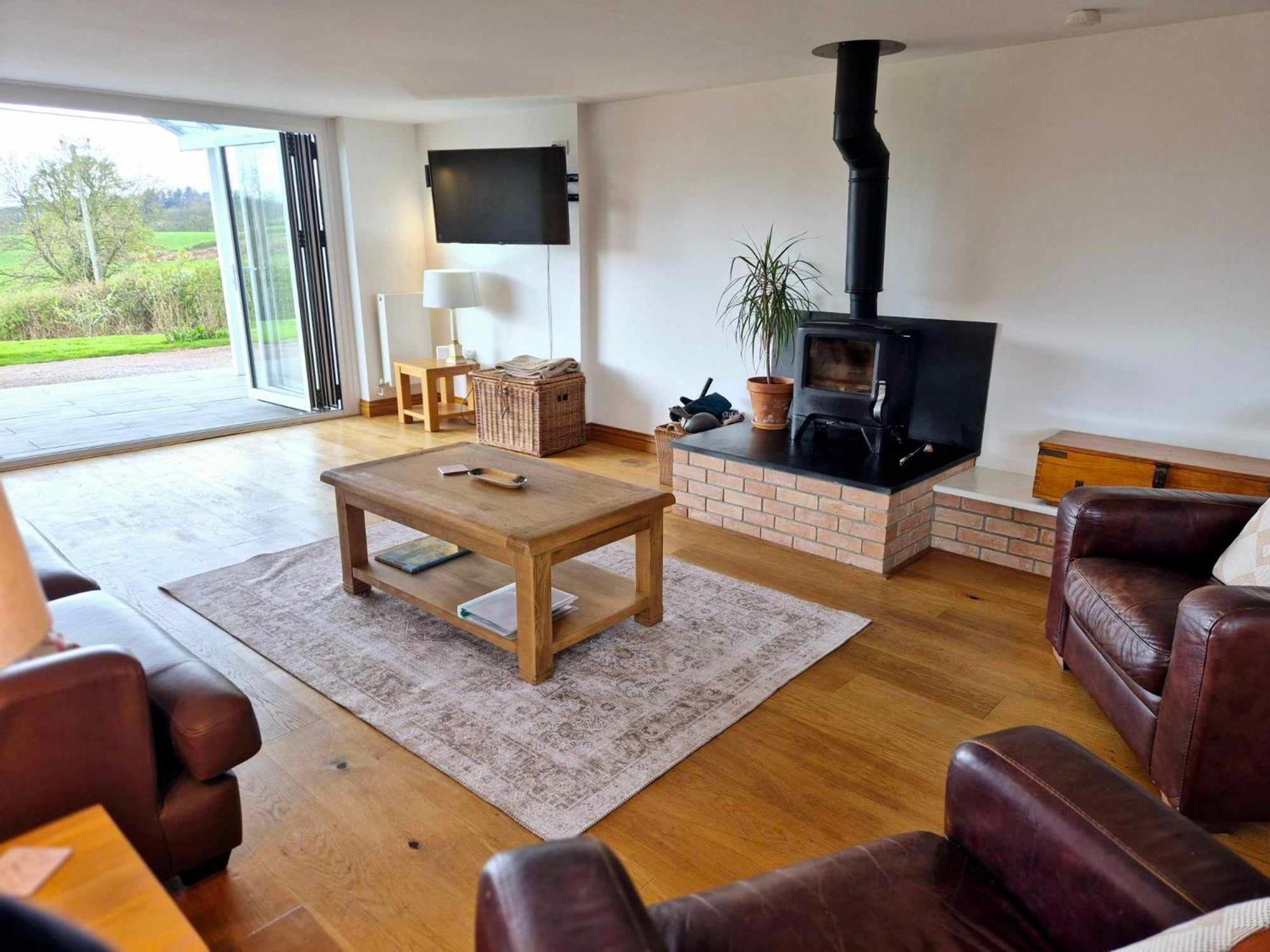 Poplars Cottage Usk Bagian luar foto